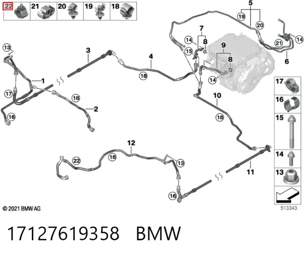  17127619358 BMW