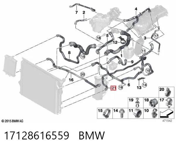  17128616559 BMW