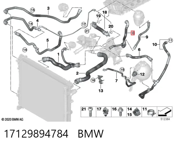  17129894784 BMW
