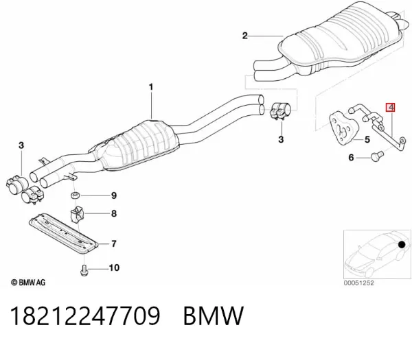 Radiador de aparelho de ar condicionado 18212247709 BMW