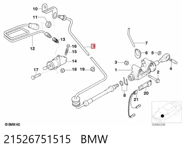  21526751515 BMW