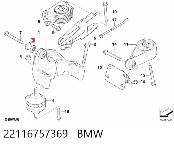  22116757369 BMW