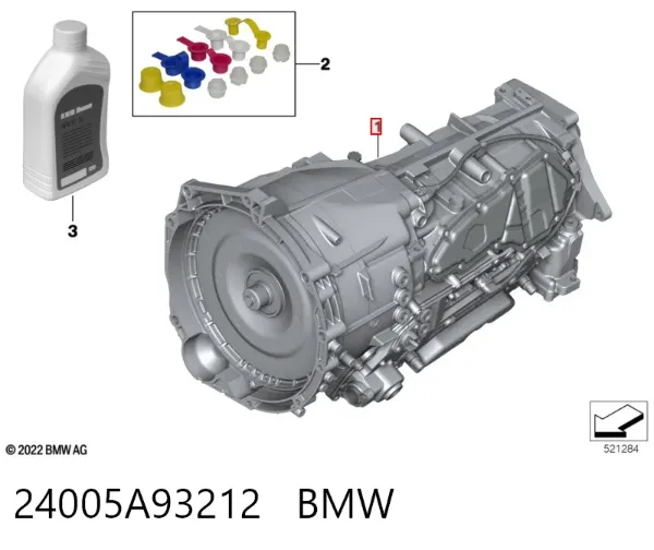 Caixa Automática de Mudança montada BMW X5 G05, F95