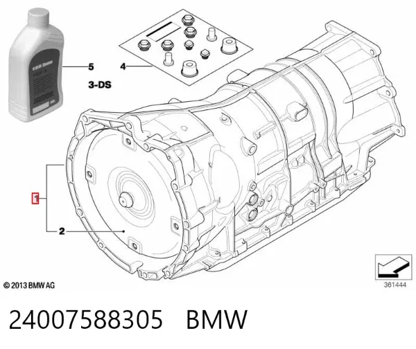 Caixa Automática de Mudança montada BMW X5 E70
