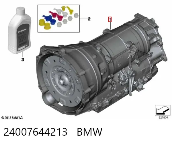 Caixa Automática de Mudança montada 24007644213 BMW