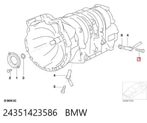  24351423586 BMW