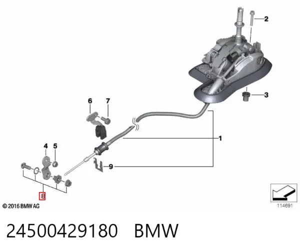  24500429180 BMW