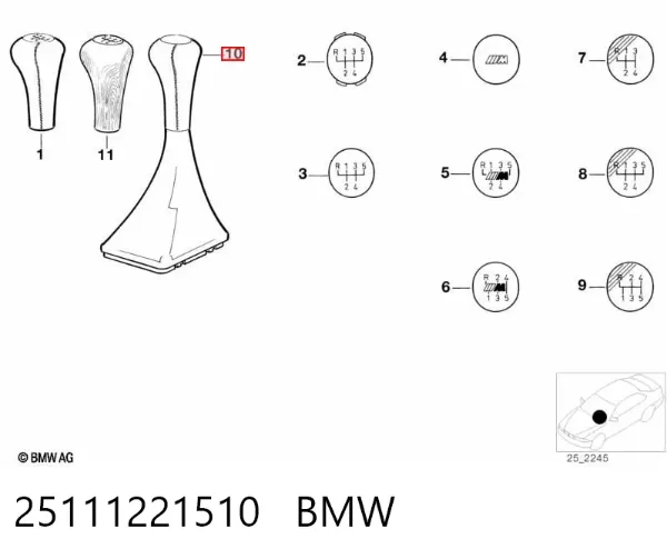  25111221510 BMW