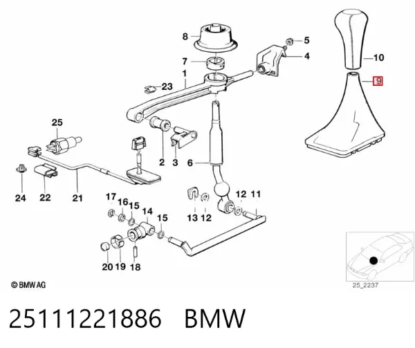  25111221886 BMW