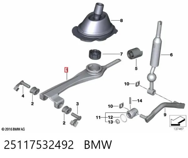  25117532492 BMW