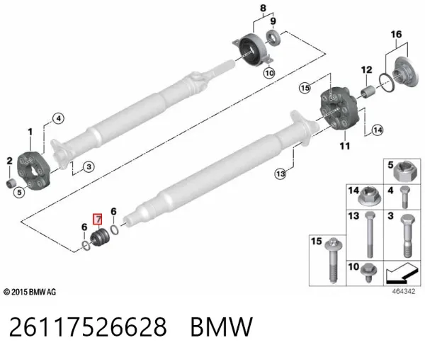  26117526628 BMW