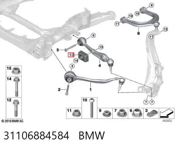  31106884584 BMW