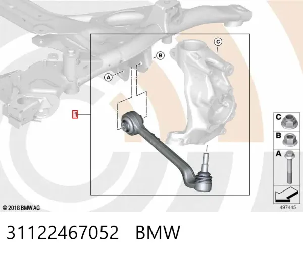  31122467052 BMW