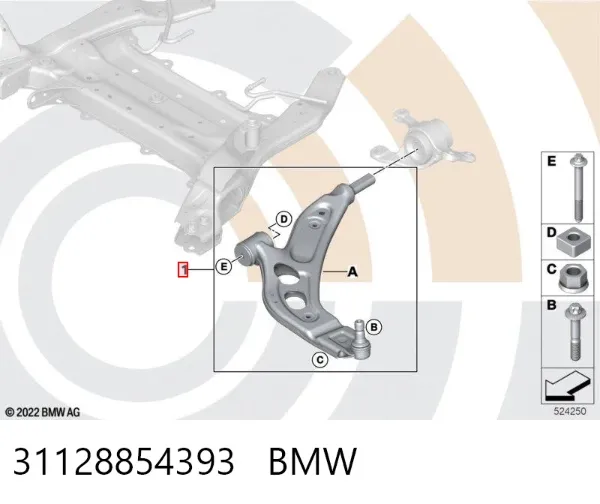  31128854393 BMW