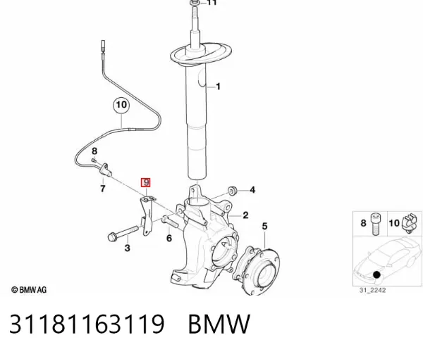 31181163119 BMW