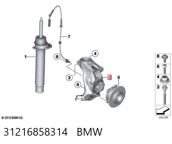  31216858314 BMW