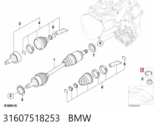  31607518253 BMW