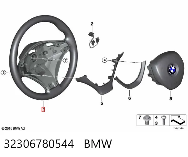 Volante 32306780544 BMW