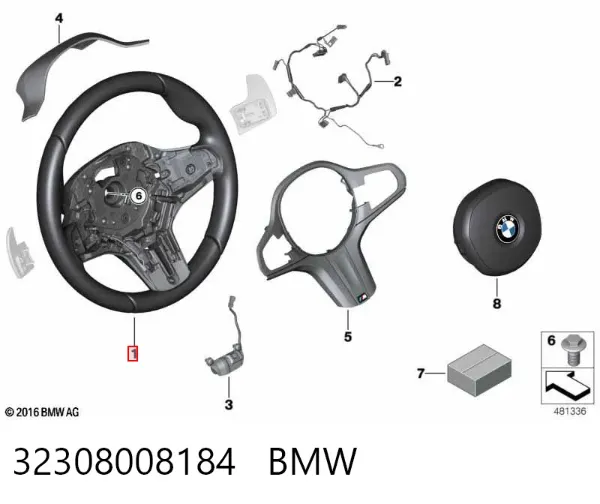 Volante 32308008184 BMW