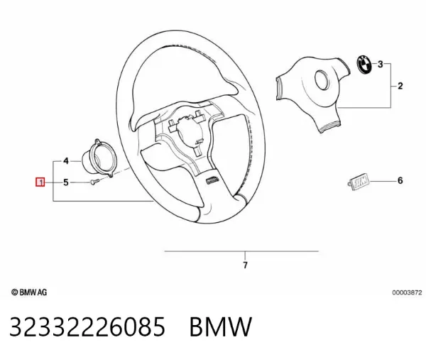 Volante 32332226085 BMW