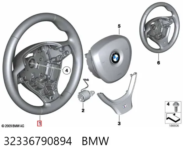 Volante 32336790894 BMW