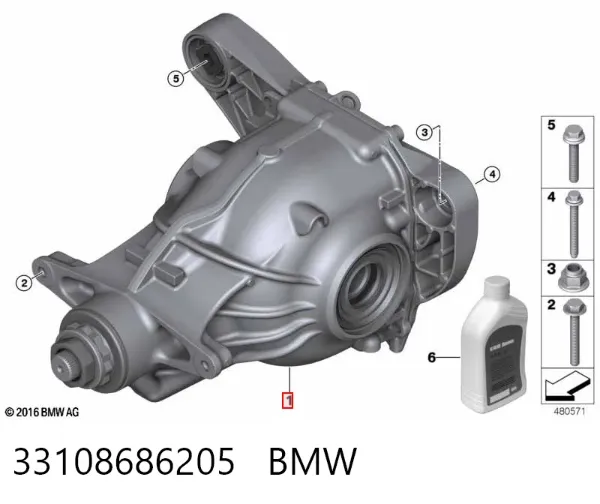 Disco de embraiagem 33108686205 BMW