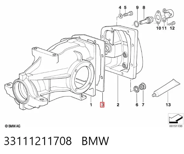  33111211708 BMW
