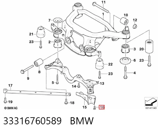  33316760589 BMW