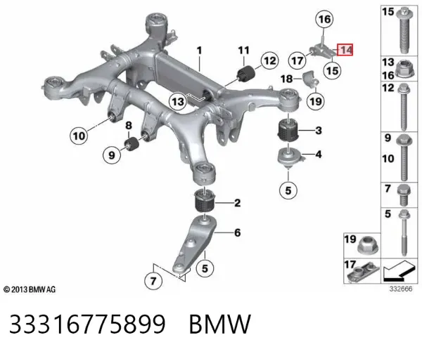  33316775899 BMW