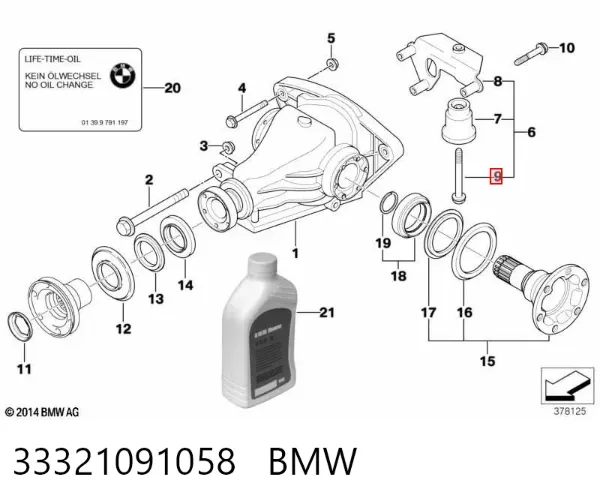  33321091058 BMW