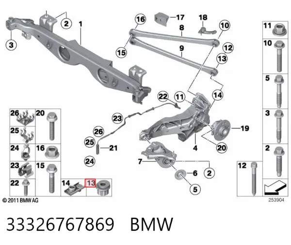  33326767869 BMW