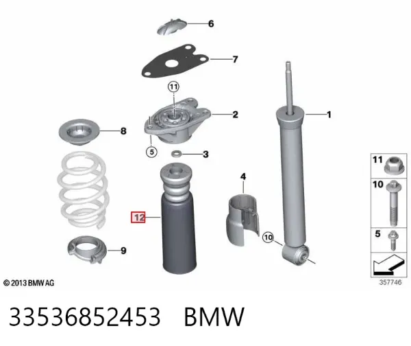  33536852453 BMW