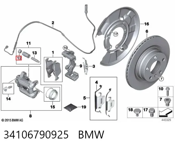  34106790925 BMW