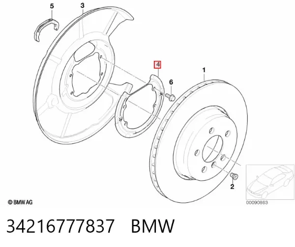  34216777837 BMW