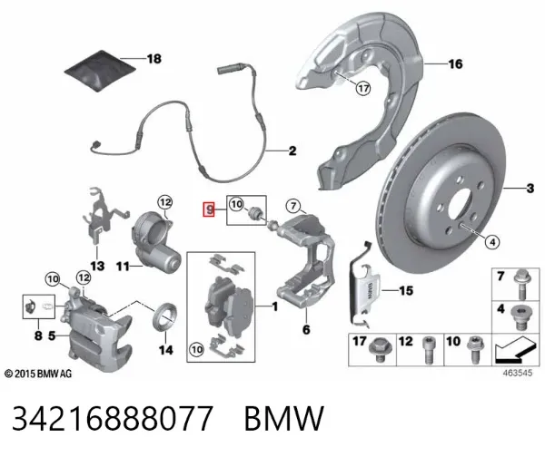  34216888077 BMW
