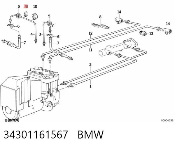  34301161567 BMW
