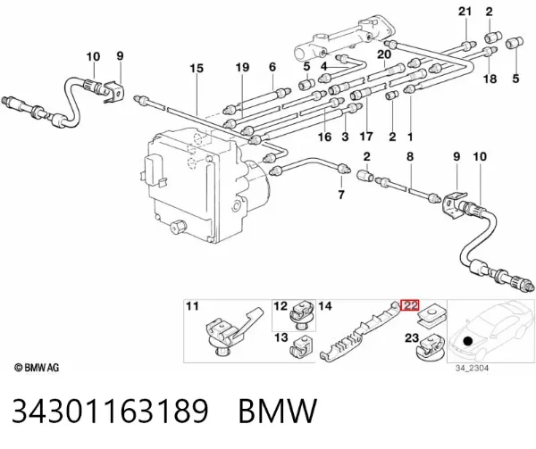  34301163189 BMW