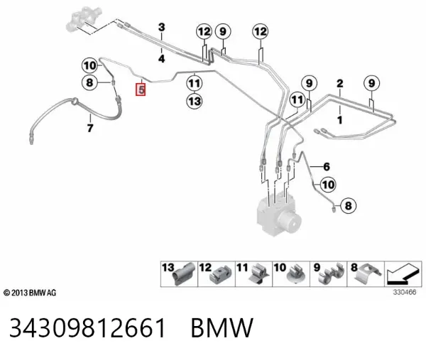  34309812661 BMW