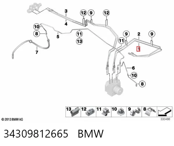  34309812665 BMW