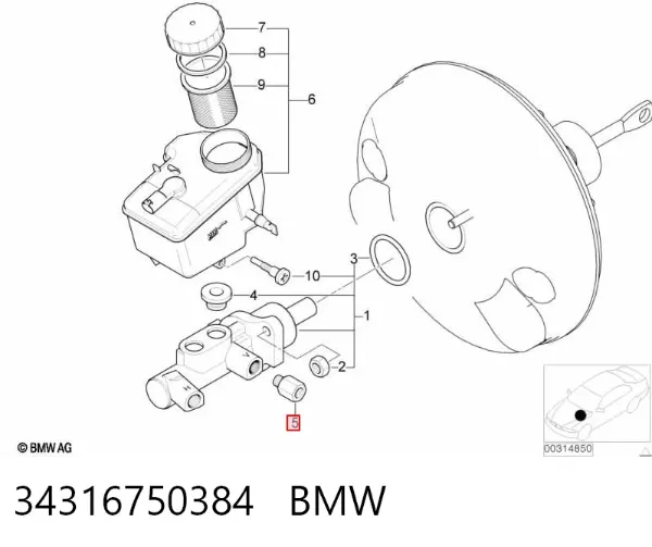  34316750384 BMW