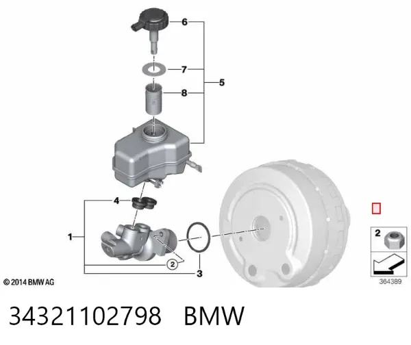  34321102798 BMW