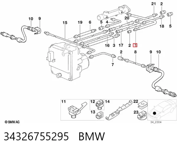  34326755295 BMW