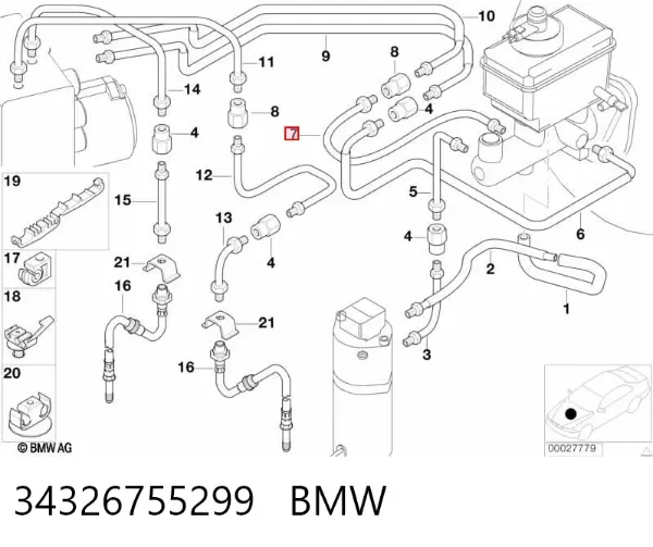  34326755299 BMW