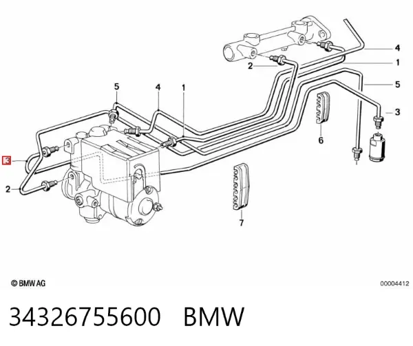  34326755600 BMW