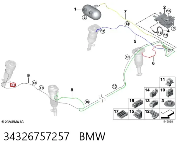  34326757257 BMW