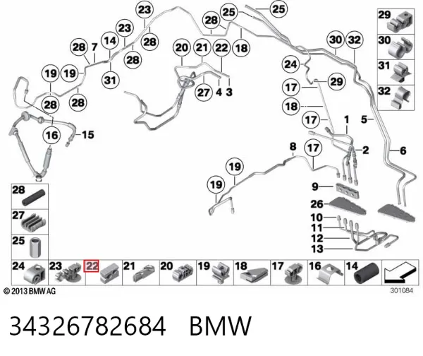  34326782684 BMW