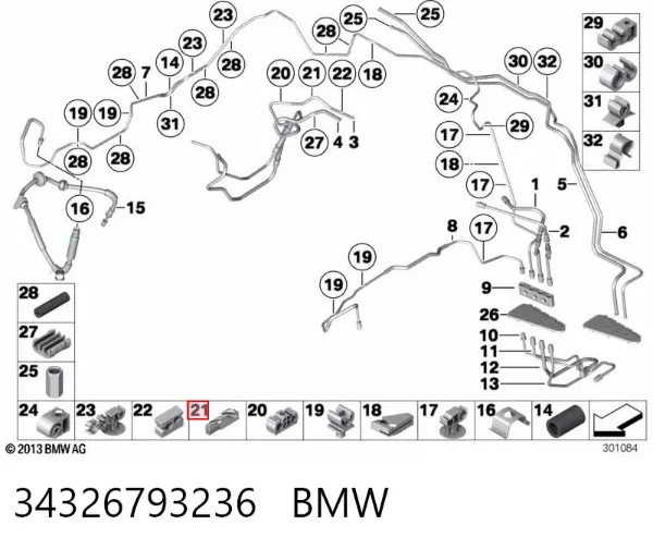  34326793236 BMW