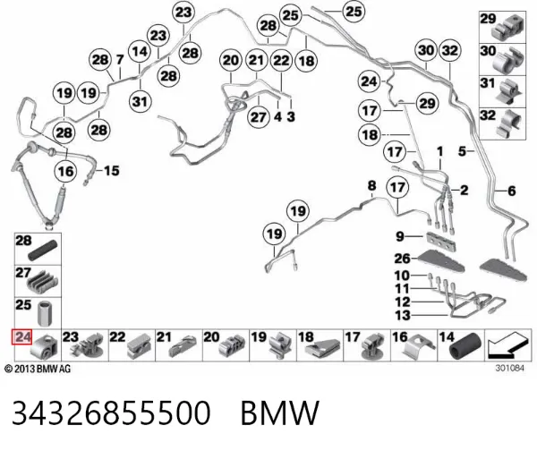  34326855500 BMW