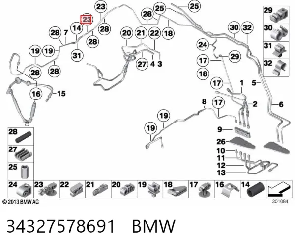  34327578691 BMW
