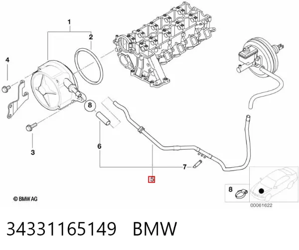  34331165149 BMW
